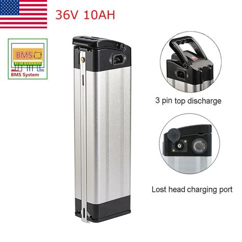 36V 10AH E-bike Lithium Battery Pack fit 350W Electric Bicycle Top Discharger 708402845594 | eBay