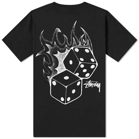 Stussy Fire Dice Tee Black End Fr