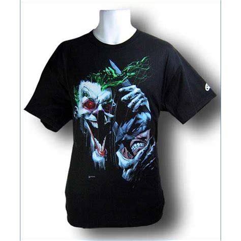 Joker Choking Batman T Shirt