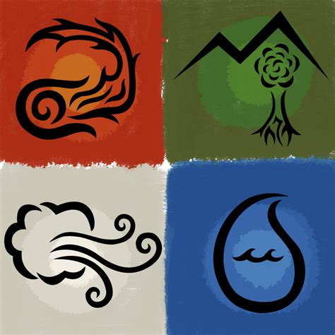 Four Elements By Forgottenmoonchild On Deviantart