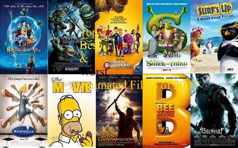 Animat Top 5 Best Worst Animaetd Films Of 2007 By Movieliker236 On