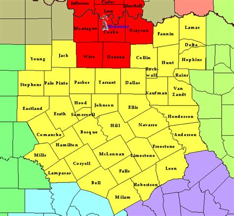 Map Of Denton County Texas Business Ideas 2013