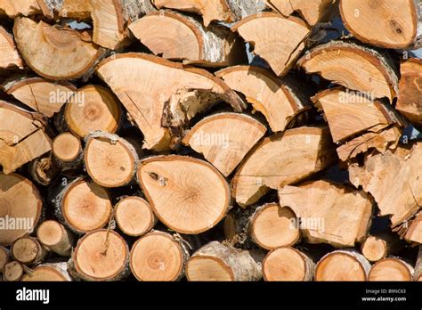 Stacked Firewood Hi Res Stock Photography And Images Alamy