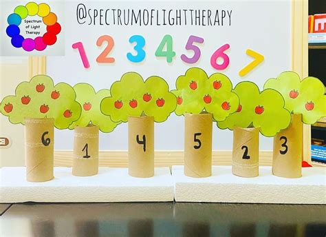 Counting Activities Home Activities Home Diy Apple Light Therapy