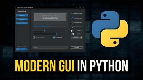 How To Make Modern Graphical User Interfaces In Python Franks World