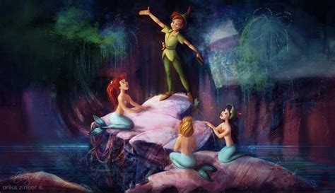 Glimpen Disney Peter Pan And Mermaid Lagoon Mermaid Lagoon Peter Pan