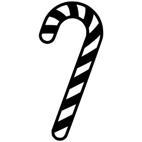 Candy Cane Svg Png Icon Free Download (#557173) - OnlineWebFonts.COM