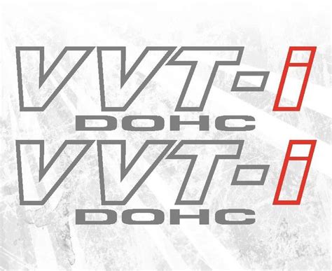 Vvt I Vvti Dohc Vinyl Sticker Decal Toyota Celica Supra Tc Xb