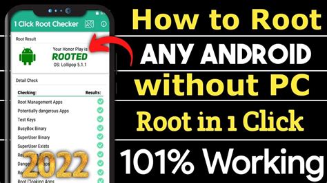 How To Root Any Android Device Without Pc In 2022 🔥 Latest Method 🔥 100 Working On All Mobiles