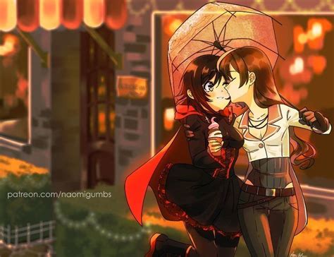 Neo And Ruby Out On A Date Nononsensei Rwby Rwby Rwby Fanart