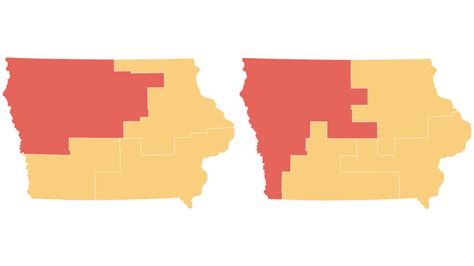 Iowa Redistricting 2022 Congressional Maps By District