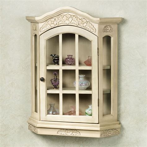 Stylish And Functional Small Curio Cabinet With Glass Doors Home Cabinets