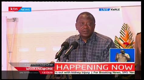 Uhuru calls for dialogue, says burundi unrest threat to stability more than 30 mps, three. Weekend at One: President Uhuru Kenyatta addresses ...