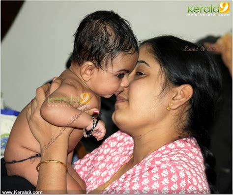 Country singer (women) baby onesie. cinema doctor: Serial Actress Sreekala Sasidharan Baby Photos