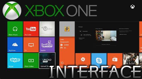 Xbox One Interface Saiba Tudo Do Xbox One Youtube