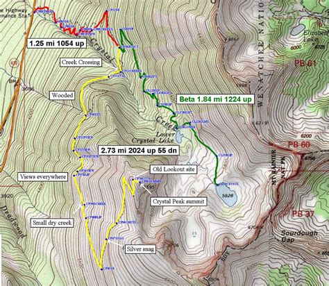 Crystal Peak Trail Crystal Peak Trail Bikejr Flickr