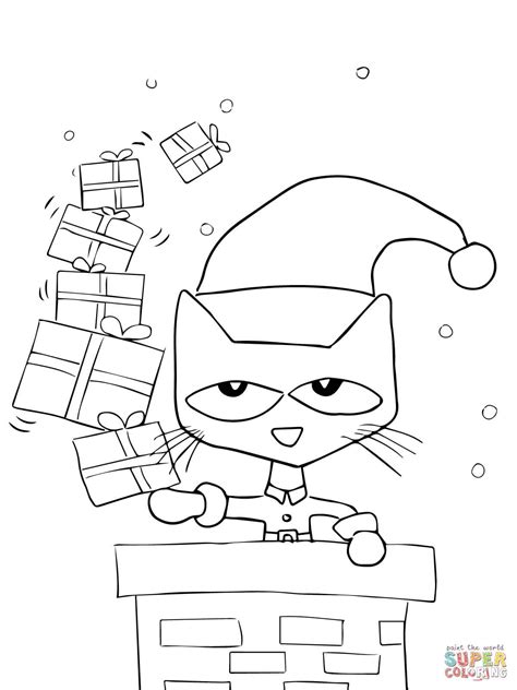 This is the official facebook page for pete the cat created by james dean. Pete the Cat Saves Christmas | Christmas coloring sheets ...