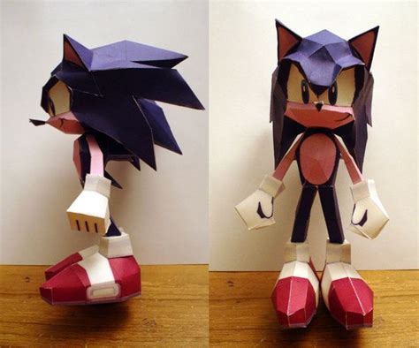 Classic Tails Sonic Papercraft By Tierafoxglove On Deviantart Silver