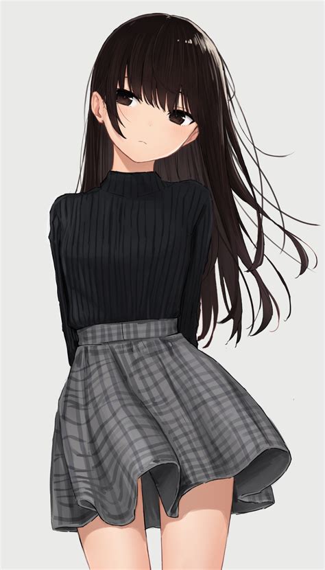 Zuima Brunette Anime Anime Girls Digital Art Artwork 2d Portrait