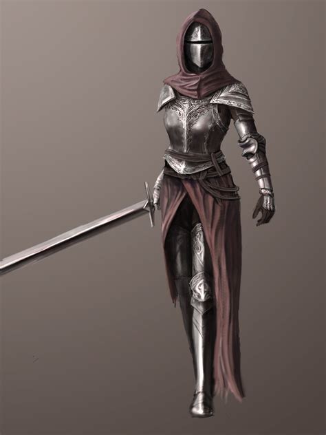 Artstation Concept Art Character Doan Xuan Minh Female Knight