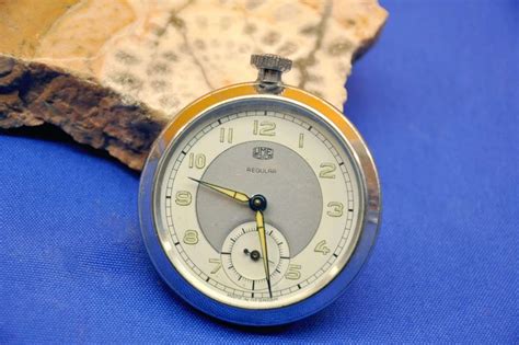 Vintage Pocket Watch Ruhla Ruhla Pocket Watch Mechanical Watch Wind