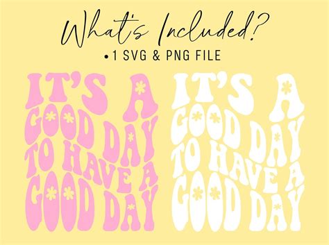 Preppy Aesthetic Svg Its A Good Day To Have A Good Day Etsy