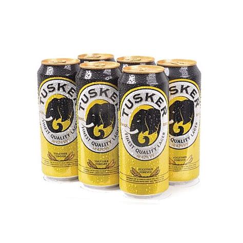 Tusker 6 Pack Tusker Canned Beer 500ml Shop And Go