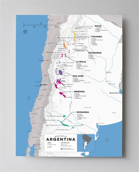 Collectionsregional Wine Mapsproducts