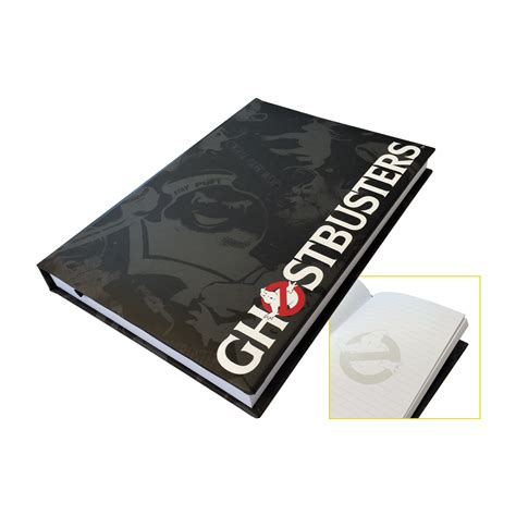 Ghostbusters Black Leather Journal Merchandise Shop