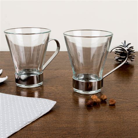 Contemporary Mulled Wine Glass And Stainless Steel Mug By Dibor