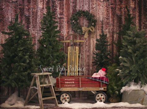 Instant Download Digital Backdrop For Photographers Christmas Holiday