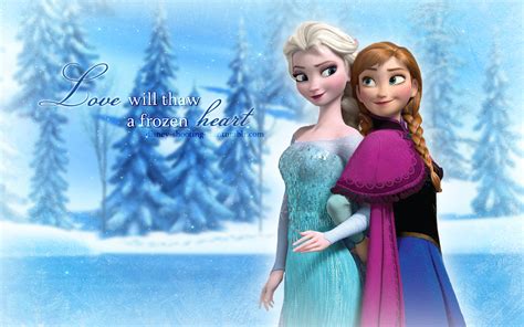 I think the powers are really cool, too. Elsa and Anna Wallpaper - Elsa the Snow Queen Wallpaper ...