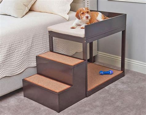 20 Bedside Dog Bed With Stairs