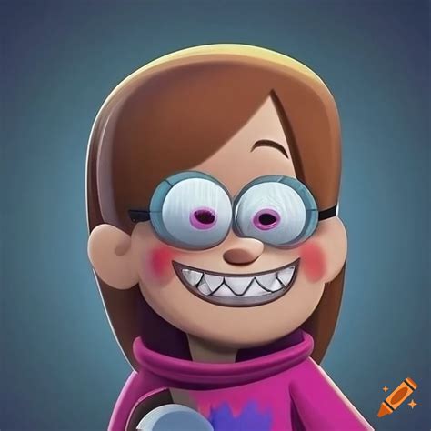 Portrait Of Mabel Pines Morphing Into Judy Hopps From Zootopia On Craiyon