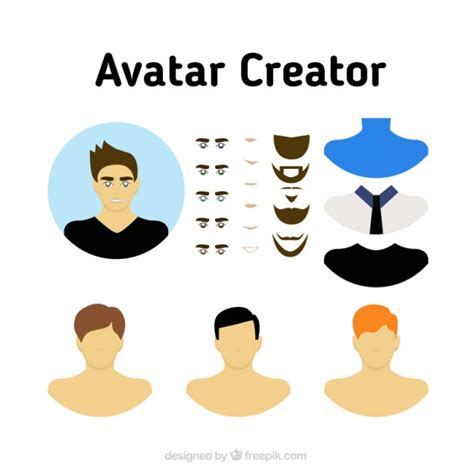 Vector Avatar Creator At Collection Of Vector Avatar