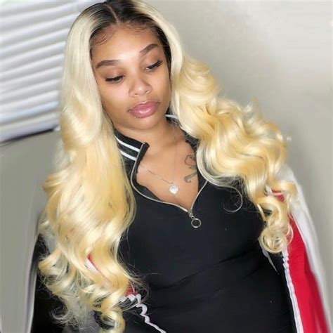 Anna Body Wave Ombre Blonde Lace Front Wig 20inches 180 13x4