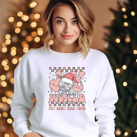 Christmas Joy Sweatshirt Joy Sweatshirt Choose Joy Winter Sweatshirt