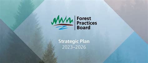 Fpb Strategic Plan 2023 2026 Forest Practices Board