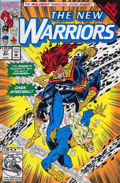 The New Warriors Vol1 27 Covrprice