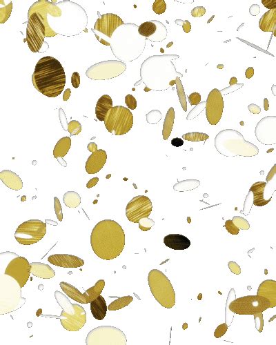 Gold Confetti Sticker By Hall Des Lumières For Ios And Android Giphy