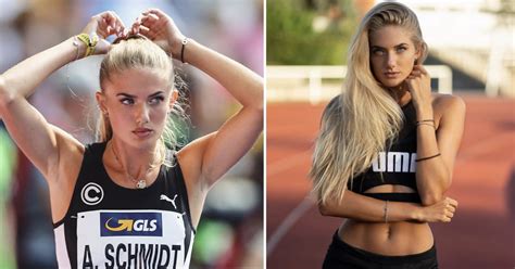 Deadly Fun On Twitter German Runner Alica Schmidt Dubbed The Sexiest