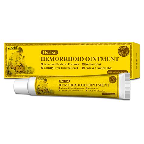 herbal hua tuo hemorrhoids cream effective treatment internal hemorrhoids piles external anal