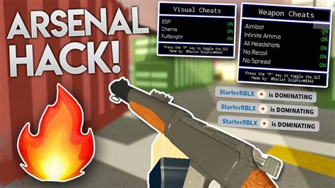New Roblox Arsenal Hack Script Aimbot And Esp 2019 774 Remastered