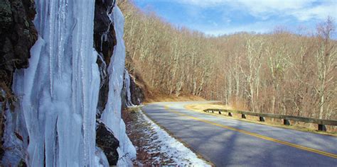 Winter Walks On Blue Ridge Parkway Near Asheville