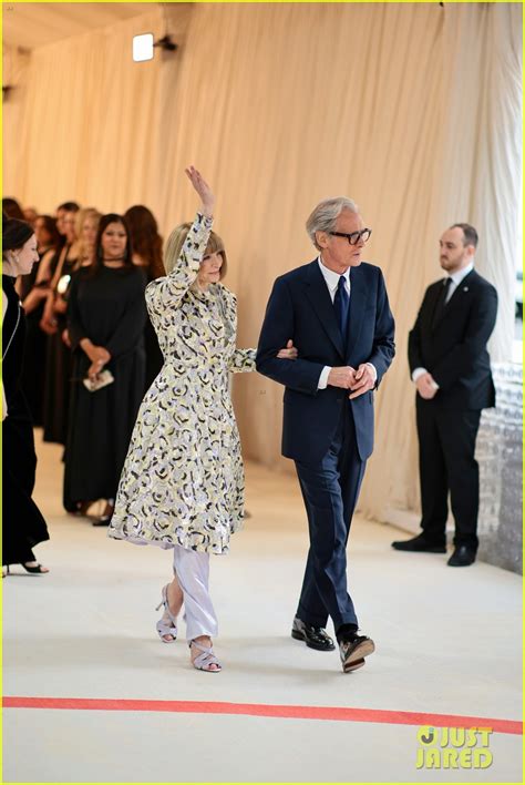 Anna Wintour And Bill Nighy Make Red Carpet Debut At Met Gala 2023 After