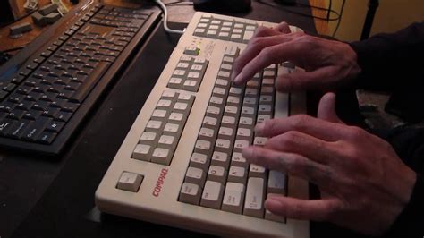Keyboard Typing Sounds Cherry Mx Brown With Vintage Pbt Youtube