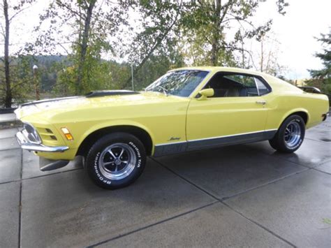 1970 Ford Mustang Mach 1 351 V 8 Cleveland For Sale Photos Technical