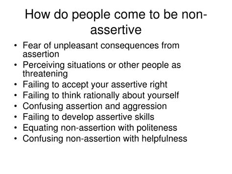 Ppt Assertiveness Powerpoint Presentation Free Download Id984147