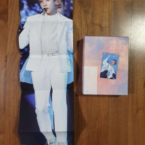 Bts Love Yourself In Seoul Dvd Jimin Photo Card Jk Poster Set Limited Rare