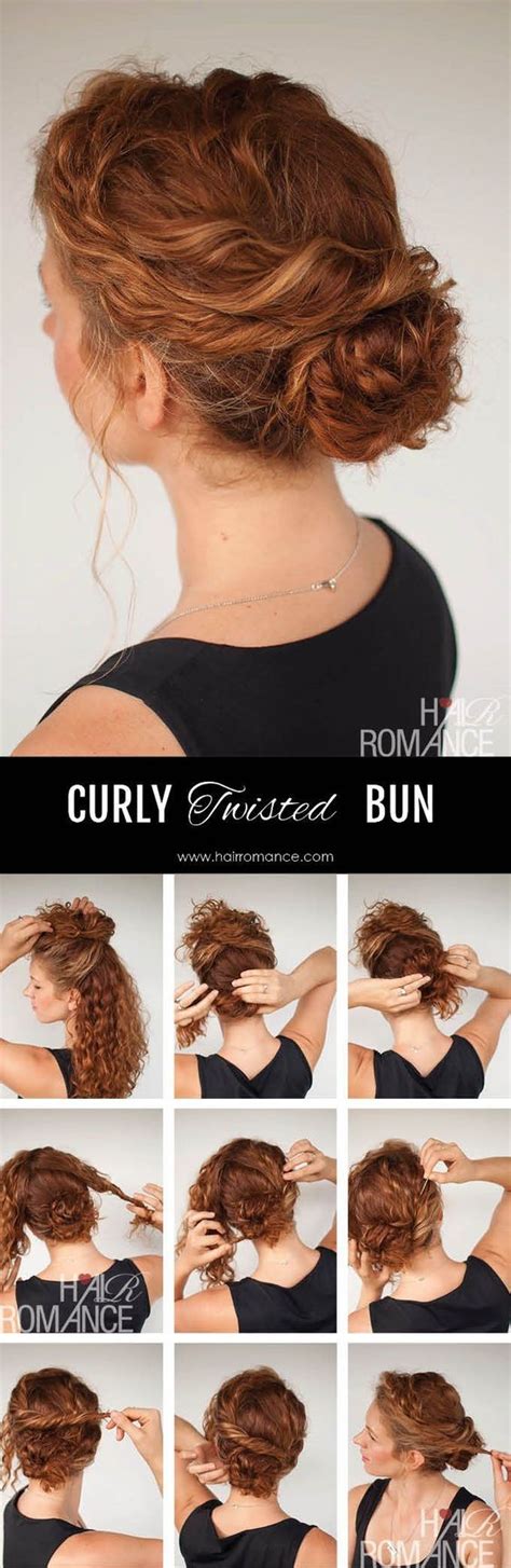 15 Easy Hair Tutorials For Curly Hair Pretty Designs